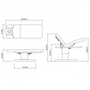 Кушетка массажная "FLEX"