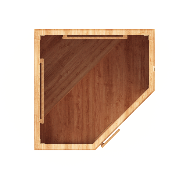 ИК кабина "STANDART" угловая